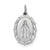 Sterling Silver Miraculous Medal, Charm hide-image