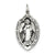 Antiqued Miraculous Medal, Pendants and Charm in Sterling Silver