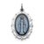 Miraculous Medal Charm in Sterling Silver