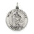 Sterling Silver St. Christopher Medal, Exquisite Charm hide-image