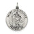 St. Christopher Medal, Exquisite Charm in Sterling Silver