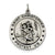 Sterling Silver St. Christopher Medal, Gorgeous Charm hide-image