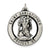 St. Christopher Medal, Stylish Charm in Sterling Silver