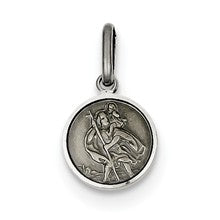 Sterling Silver St. Christopher Medal, Charm hide-image