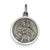 St. Christopher Medal, Dazzling Charm in Sterling Silver