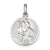 St. Christopher Medal, Gorgeous Charm in Sterling Silver