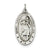 Sterling Silver St. Christopher Medal, Lovely Charm hide-image