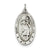 St. Christopher Medal, Lovely Charm in Sterling Silver