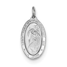 Sterling Silver St. Christopher Medal, Classy Charm hide-image