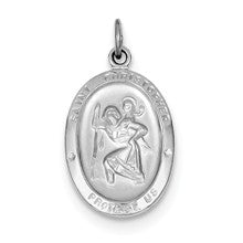 Sterling Silver St. Christopher Medal, Alluring Charm hide-image