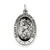 St. Christopher Medal, Adorable Charm in Sterling Silver