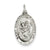 St. Christopher Medal Charm in Sterling Silver