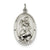 St. Christopher Medal, Beautiful Charm in Sterling Silver