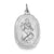 Sterling Silver St. Christopher Medal, Pendants and Charm hide-image