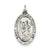 Sterling Silver St. Christopher Hockey Medal, Charm hide-image