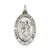 St. Christopher Hockey Medal, Charm in Sterling Silver