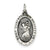 Sterling Silver St. Christopher Basketball Medal, Lovely Charm hide-image