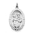 St. Anthony Medal, Charm in Sterling Silver