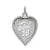 Sterling Silver Sweet Sixteen Disc Charm hide-image