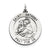 Antiqued Saint Anthony Medal, Pendants and Charm in Sterling Silver