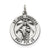 Saint Jude Thaddeus Medal, Beautiful Charm in Sterling Silver