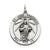 Sterling Silver St. Jude Thaddeus Medal, Delightful Charm hide-image