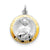 Saint Jude Thaddeus Medal, Pendants and Charm in Sterling Silver