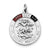 Enameled Saint Michael Medal, Charm in Sterling Silver