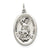 Sterling Silver St. Michael Medal, Charm hide-image