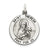 Sterling Silver St. Theresa Medal, Dazzling Charm hide-image