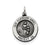 Antiqued Guardian Angel Medal, Beautiful Charm in Sterling Silver