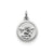 Angel Medal, Charm in Sterling Silver