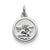 Sterling Silver Angel Medal, Charm hide-image