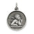 Sterling Silver Antiqued Raphael Angel Charm hide-image