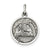 Baptism Medal, Alluring Charm in Sterling Silver