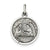 Sterling Silver Baptism Medal, Alluring Charm hide-image