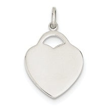 Sterling Silver Heart Charm hide-image