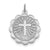 Confirmation Disc Charm in Sterling Silver