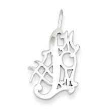 Sterling Silver #1 Mom Charm hide-image