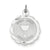 First Holy Communion Disc Charm in Sterling Silver