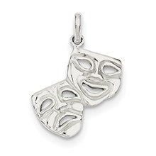 Sterling Silver Comedy/Tragedy Charm hide-image