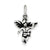 Sterling Silver Antiqued Angel Charm hide-image