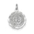 St. Christopher Medal Charm in Sterling Silver