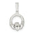 Sterling Silver Claddagh Charm hide-image