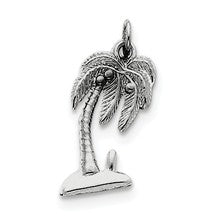 Sterling Silver Palm Tree Charm hide-image