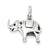 Sterling Silver Elephant Charm hide-image