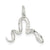 Sterling Silver CZ Snake Charm hide-image