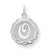 Sterling Silver Brocaded Initial ''O'' Charm hide-image