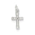 Cross Charm in Sterling Silver