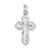 Cross Charm in Sterling Silver